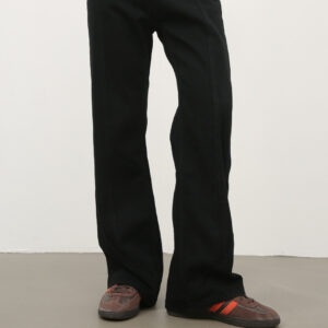 Black Weila Jeans Men's Loose Straight American Style