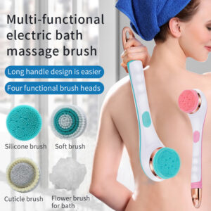 Electric Silicone Body Bath Brush – Deep Clean, Smooth Skin, Spa-Like Shower at Home